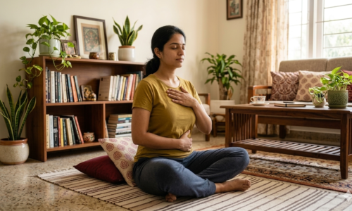 डायाफ्रामिक ब्रीदिंग: तनाव और एंग्जायटी दूर करने का मंत्र