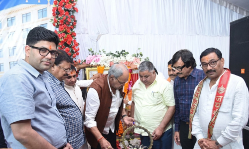 अंबिकापुर में ‘अग्रोहा पैलेस’ का भूमिपूजन: पर्यटन मंत्री राजेश अग्रवाल ने किया उद्घाटन